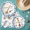 Western Cowboy Baby Shower Tableware Set – Party Supplies for 24 Guests (Blue)